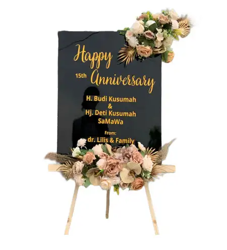 Papan Bunga Akrilik Gedong Meneng